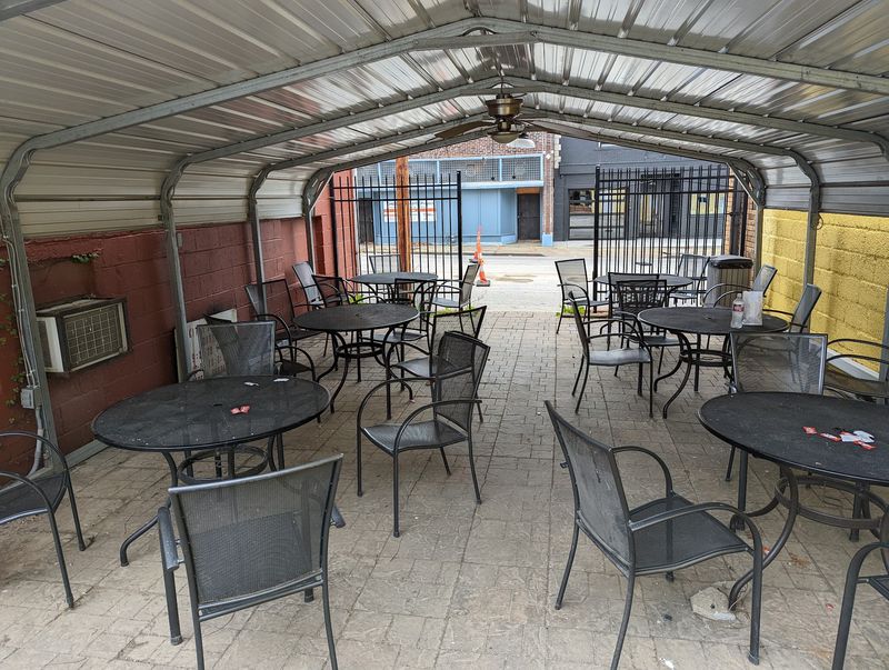 The Covered Patio Out Back