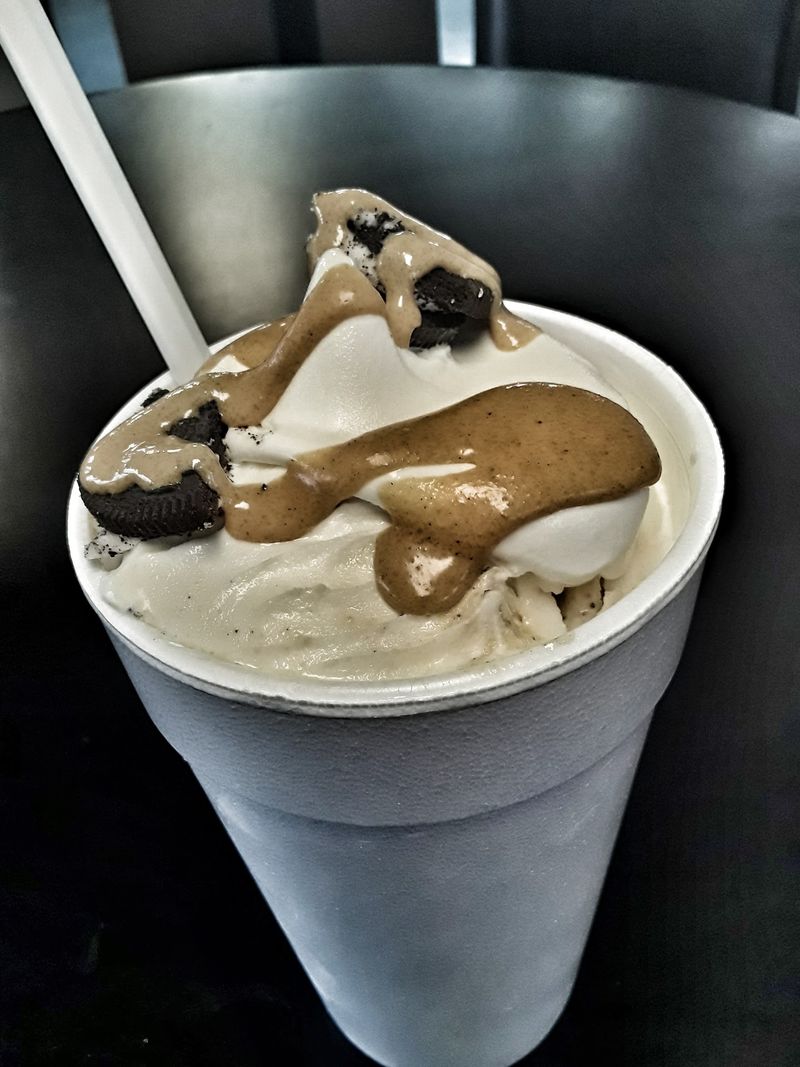 The Dairy Bar, small-town walk-up window, Kansas