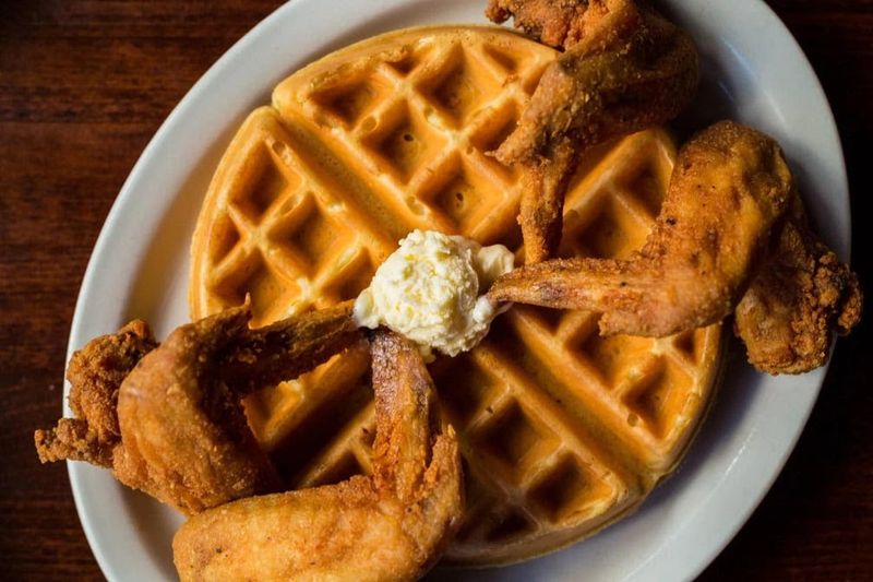 The Famous Chicken and Waffles Pairing