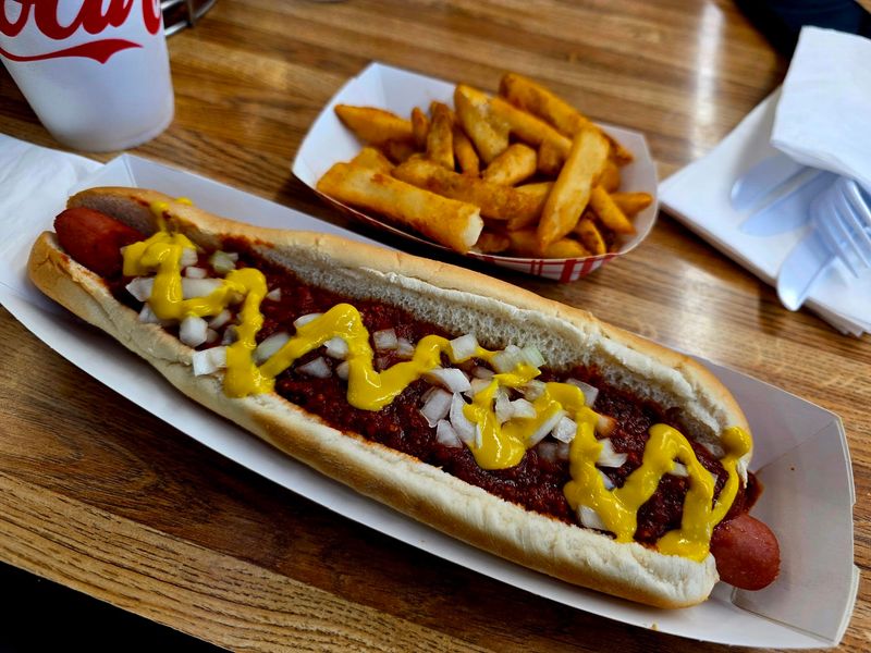 The Famous Footlong With Chili The Famous Footlong With Chili