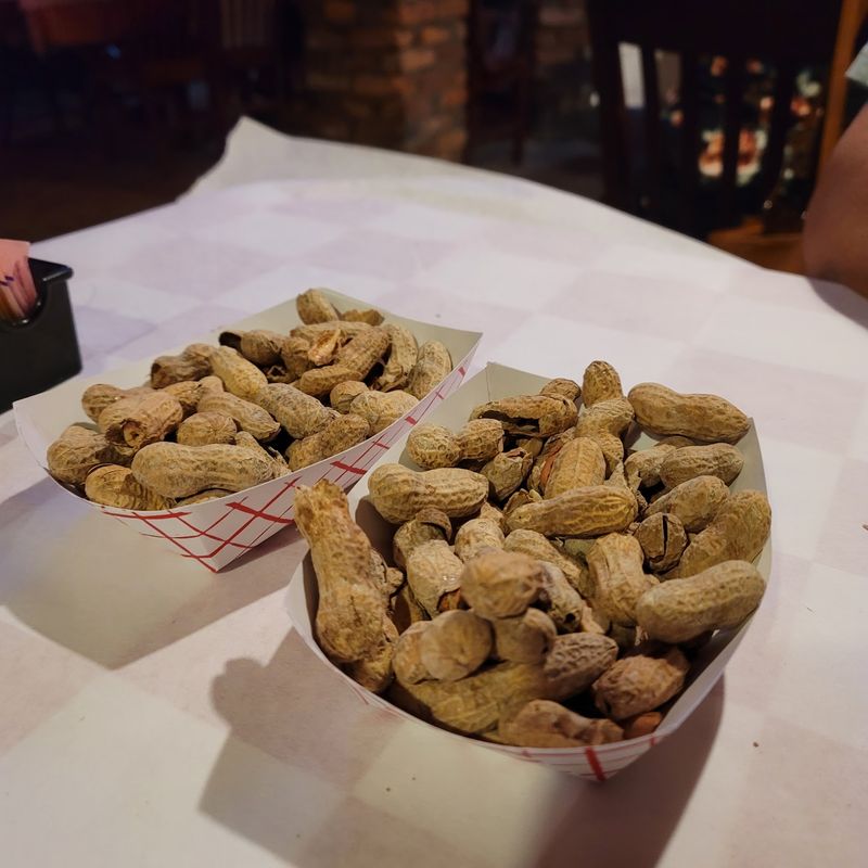 The Famous Peanut Shell Floor