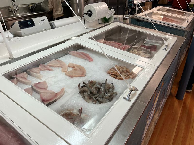 The Fish Counter Behind the Fryer