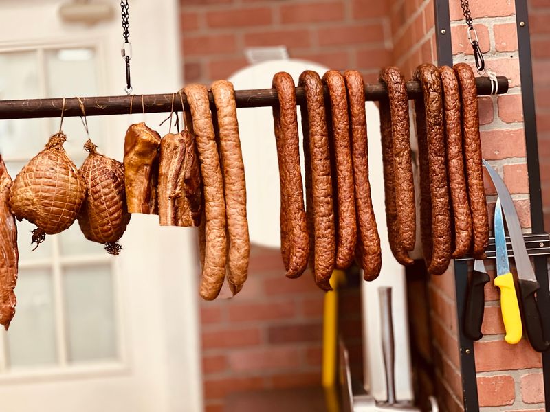 The Kielbasa on the Hooks