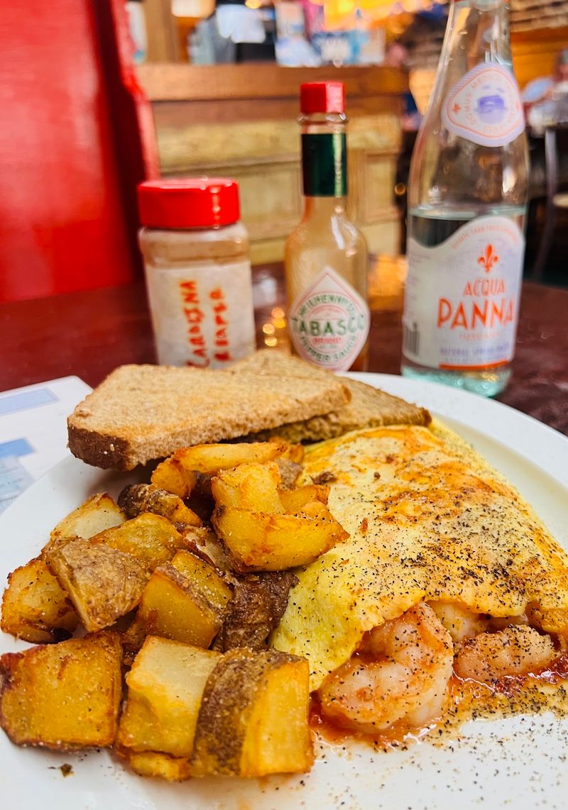 The Low Country Creole Omelet, Up Close