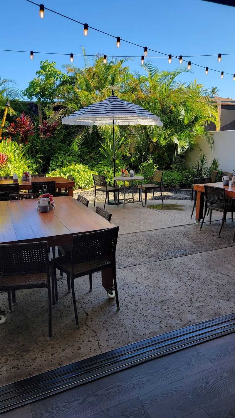 The Patio and Those Famous Chickens