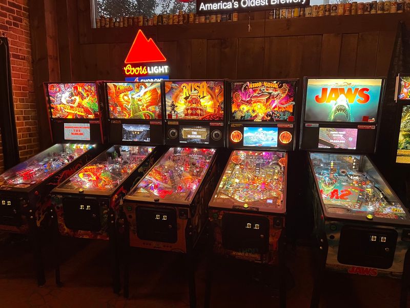 The Pinball Corner and a Feline Boss