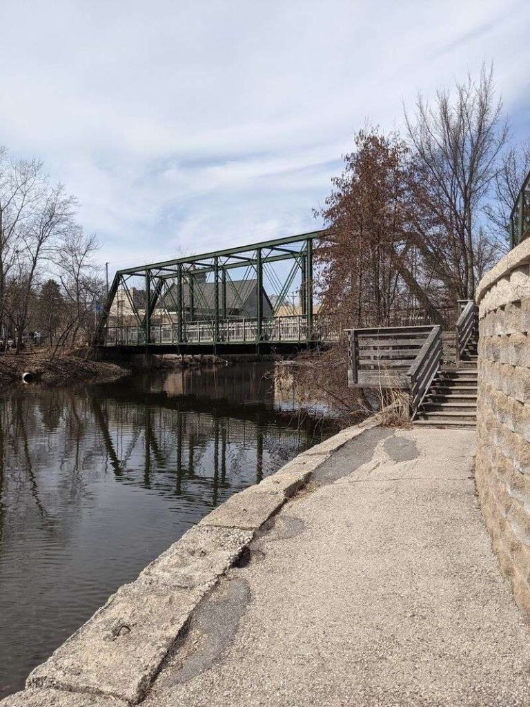 Edge Simple Bridge Wander The Riverfront Shops And Cafes Of This Historic Wisconsin Mill ...
