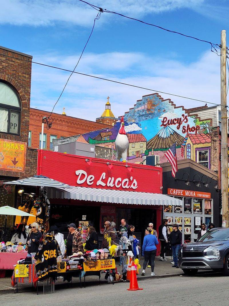The Strip District Right Outside the Door