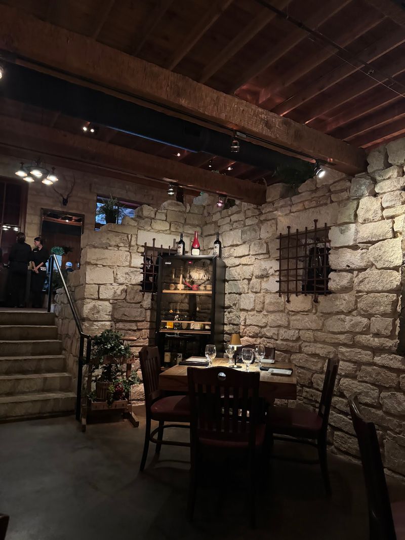 The Sunken Wine Cellar Tables