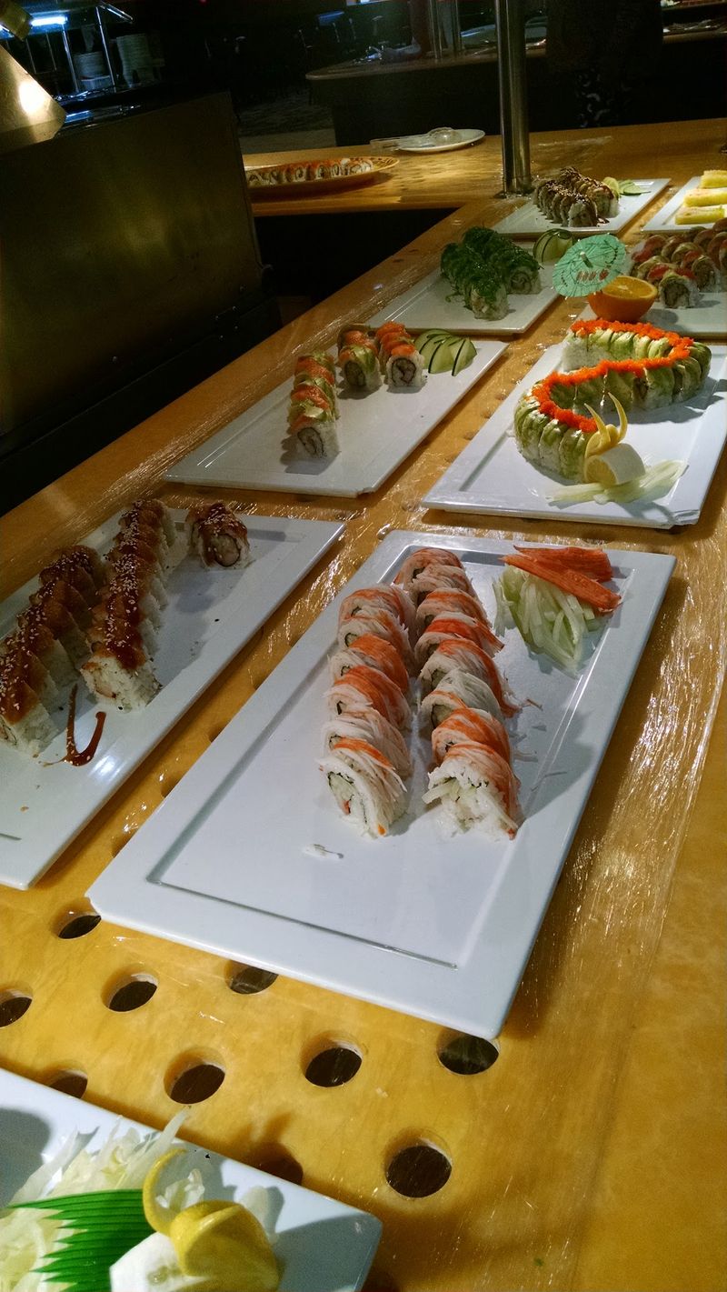 The Sushi Bar Steals the Spotlight The Sushi Bar Steals the Spotlight