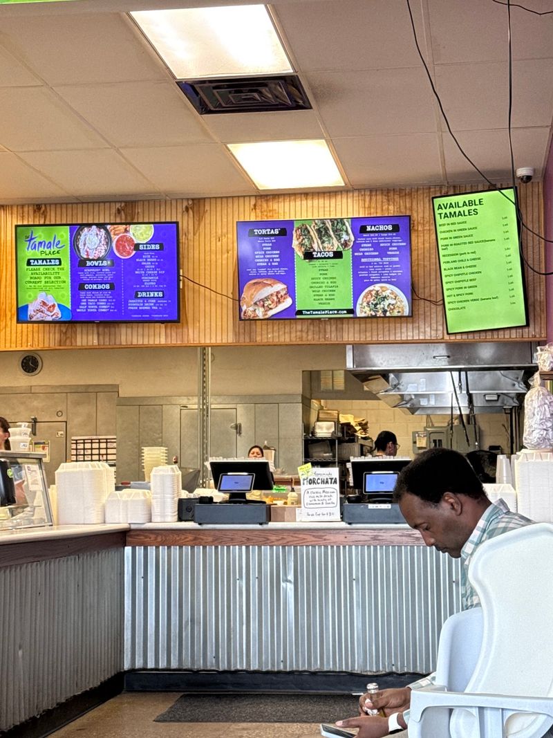The Tamale Lineup on the Board