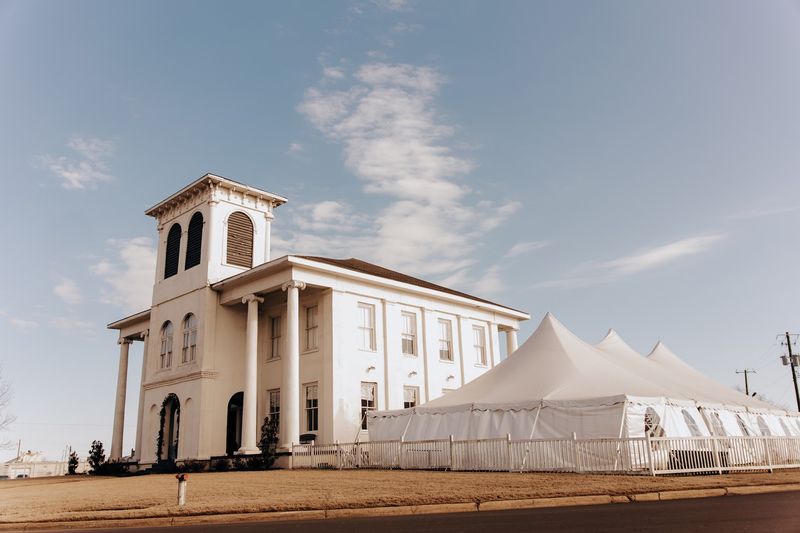 The Tent That Steals the Reception