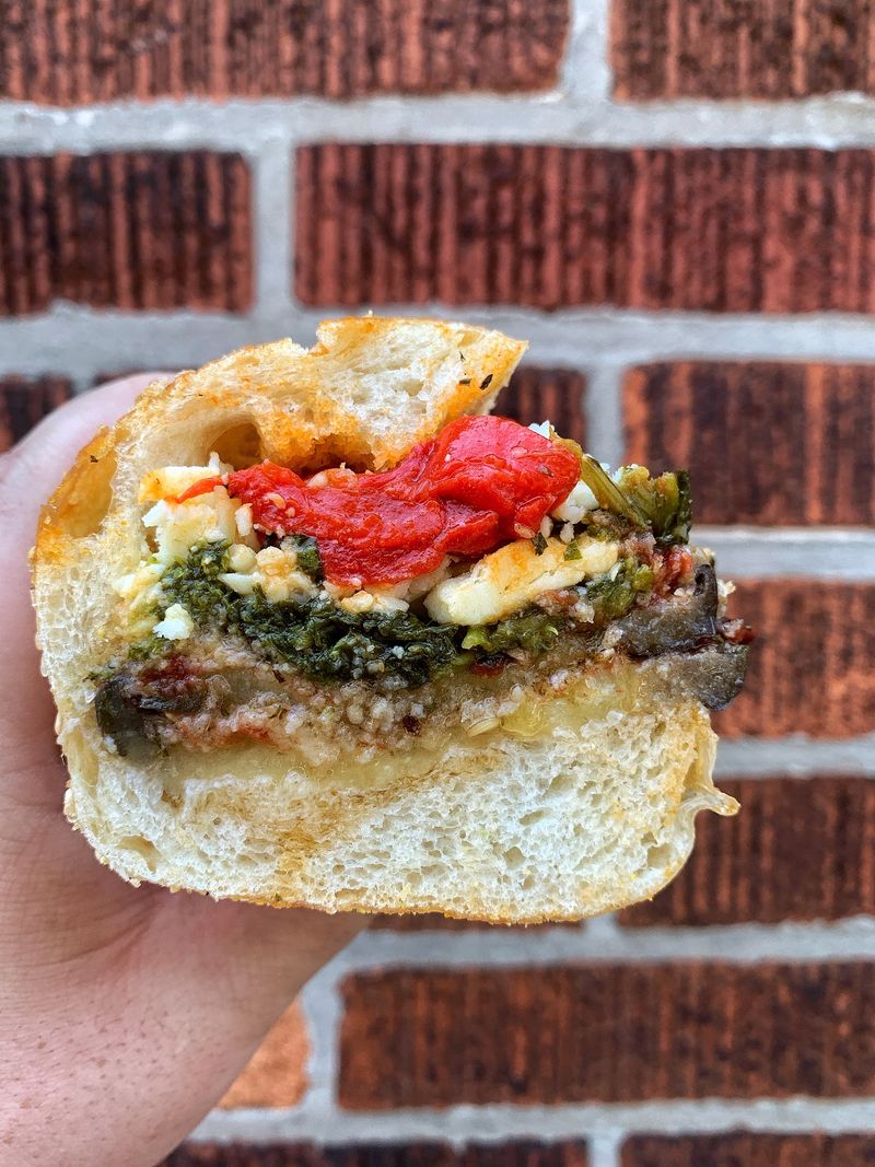 The Veggie Hoagie That Steals the Tray The Veggie Hoagie That Steals the Tray