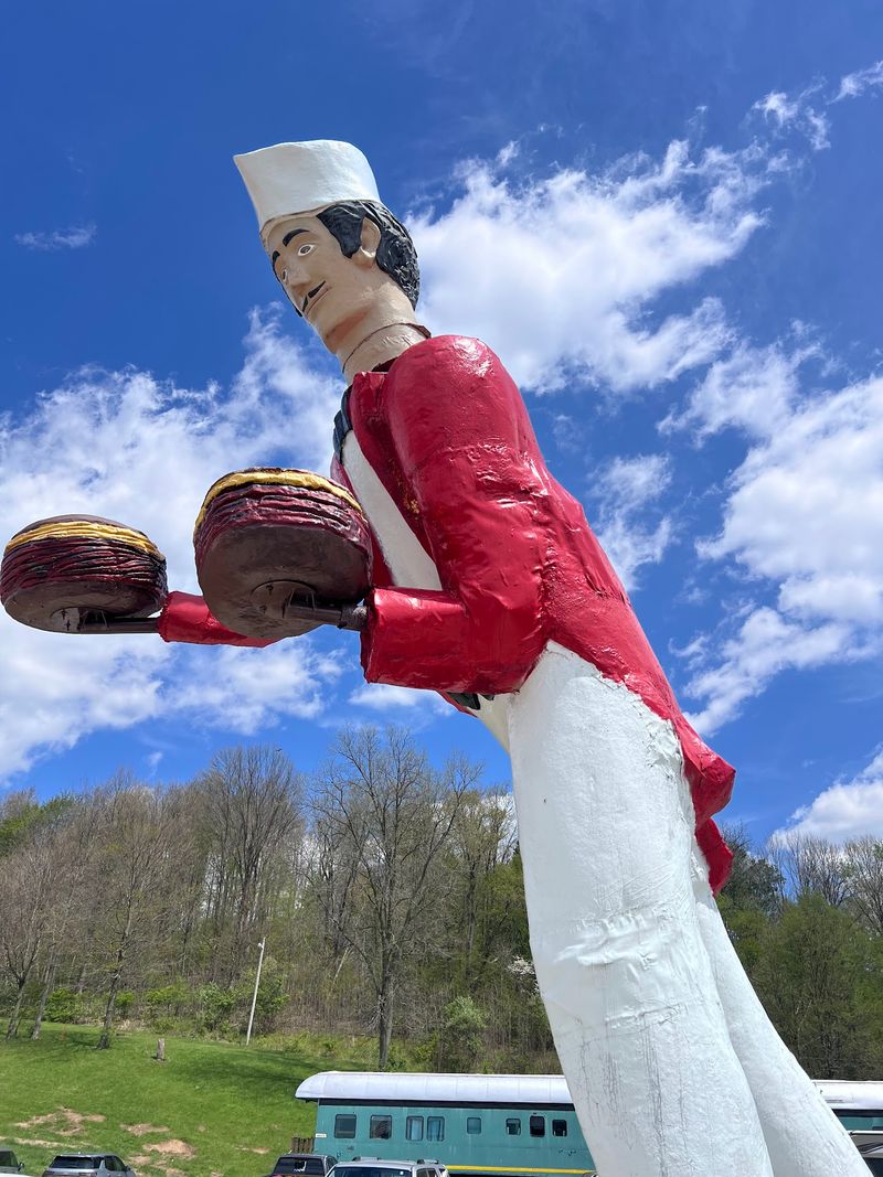 The World's Largest Bobblehead Out Back