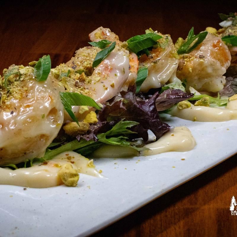 Those Famous Pistachio Prawns