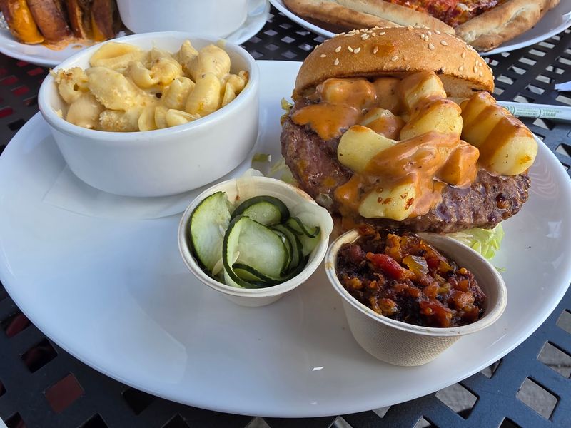 Three Fires on a Bun