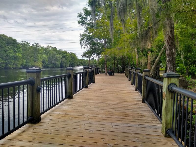 Two Miles of Shady Boardwalk Two Miles of Shady Boardwalk
