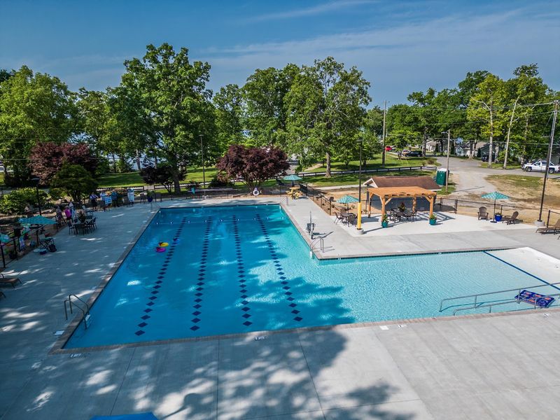 Two Pools for Two Kinds of Weather Two Pools for Two Kinds of Weather