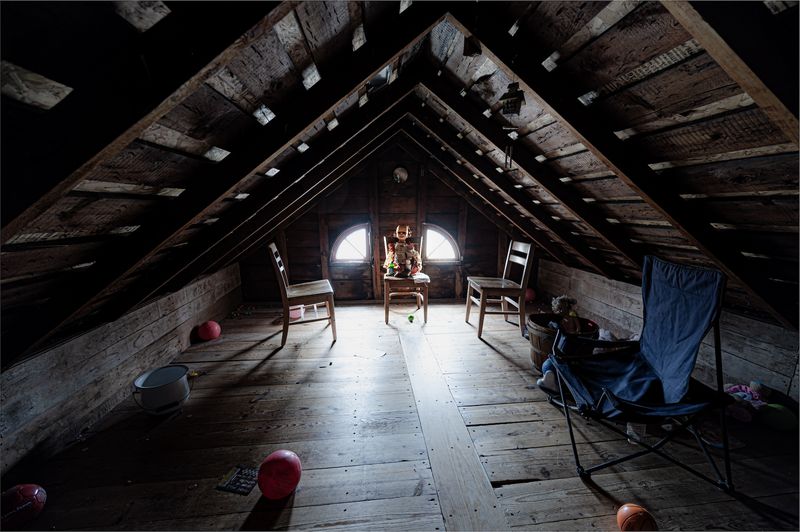 Up the Stairs to the Attic
