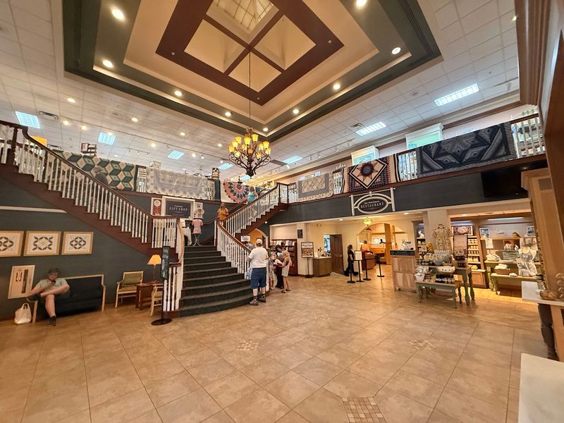Upstairs Shopping and Booth-Side Hospitality