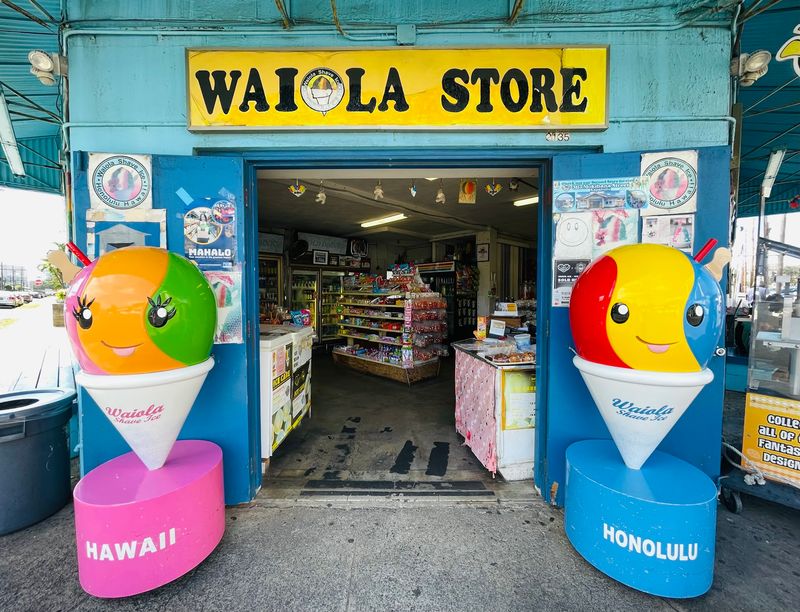 Waiola Shave Ice, Honolulu, Oahu