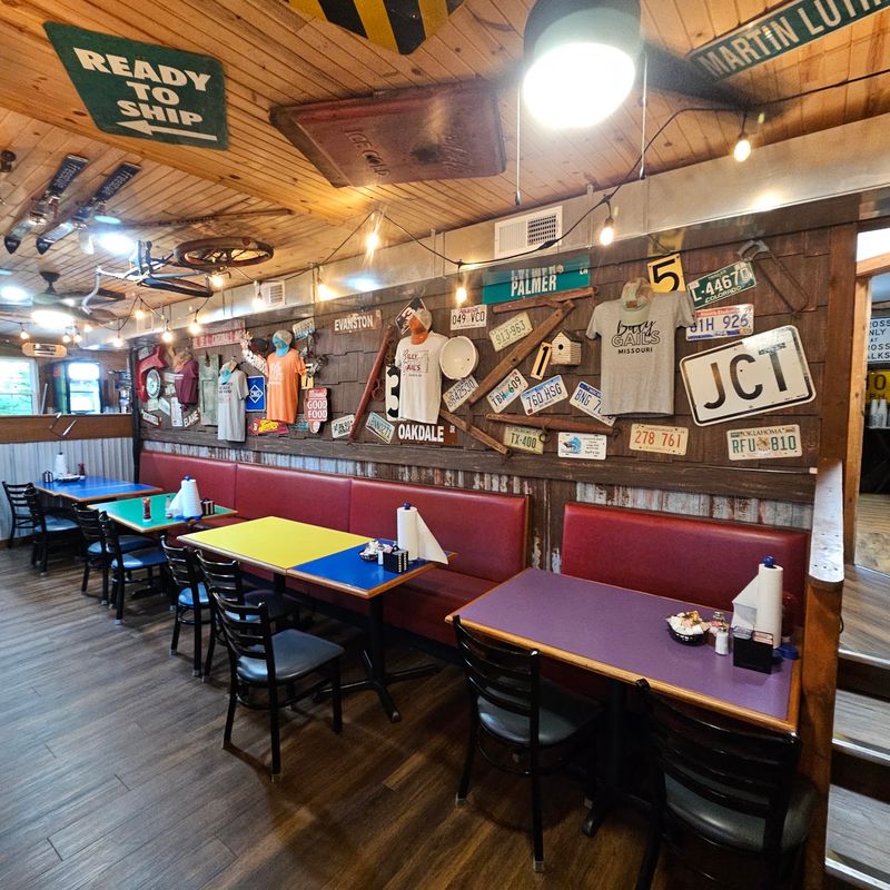 Walls Full of Old-Time Treasures