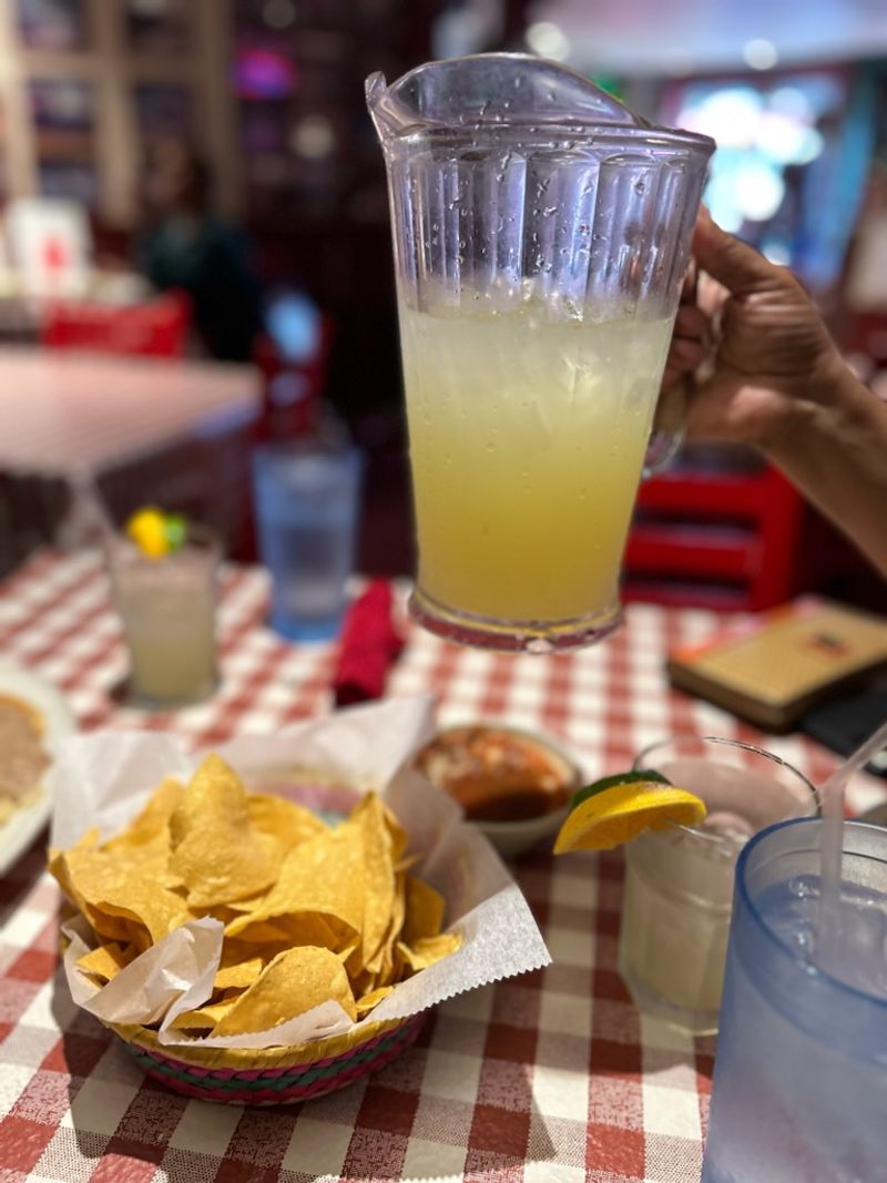 Warm Chips, Famous Salsa and Strong Margaritas Warm Chips, Famous Salsa and Strong Margaritas