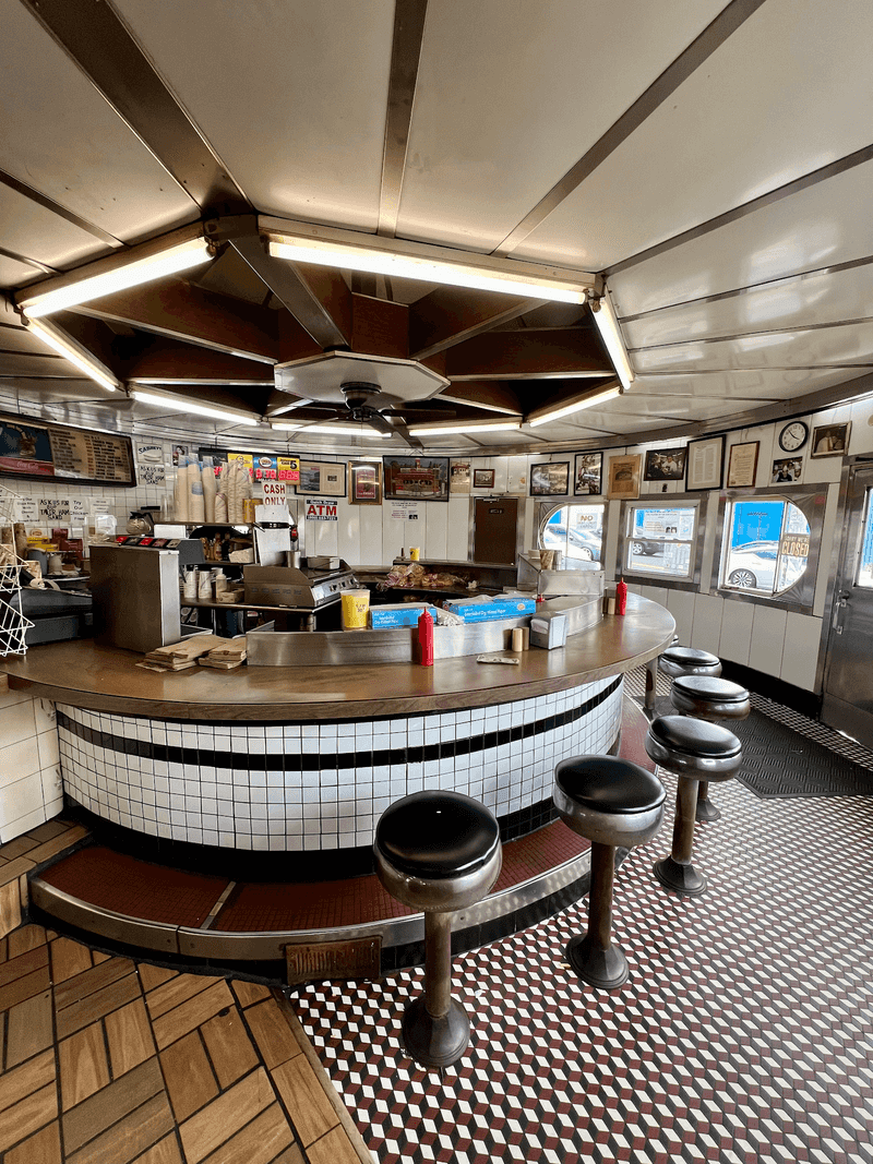 White Mana Diner, Jersey City, NJ