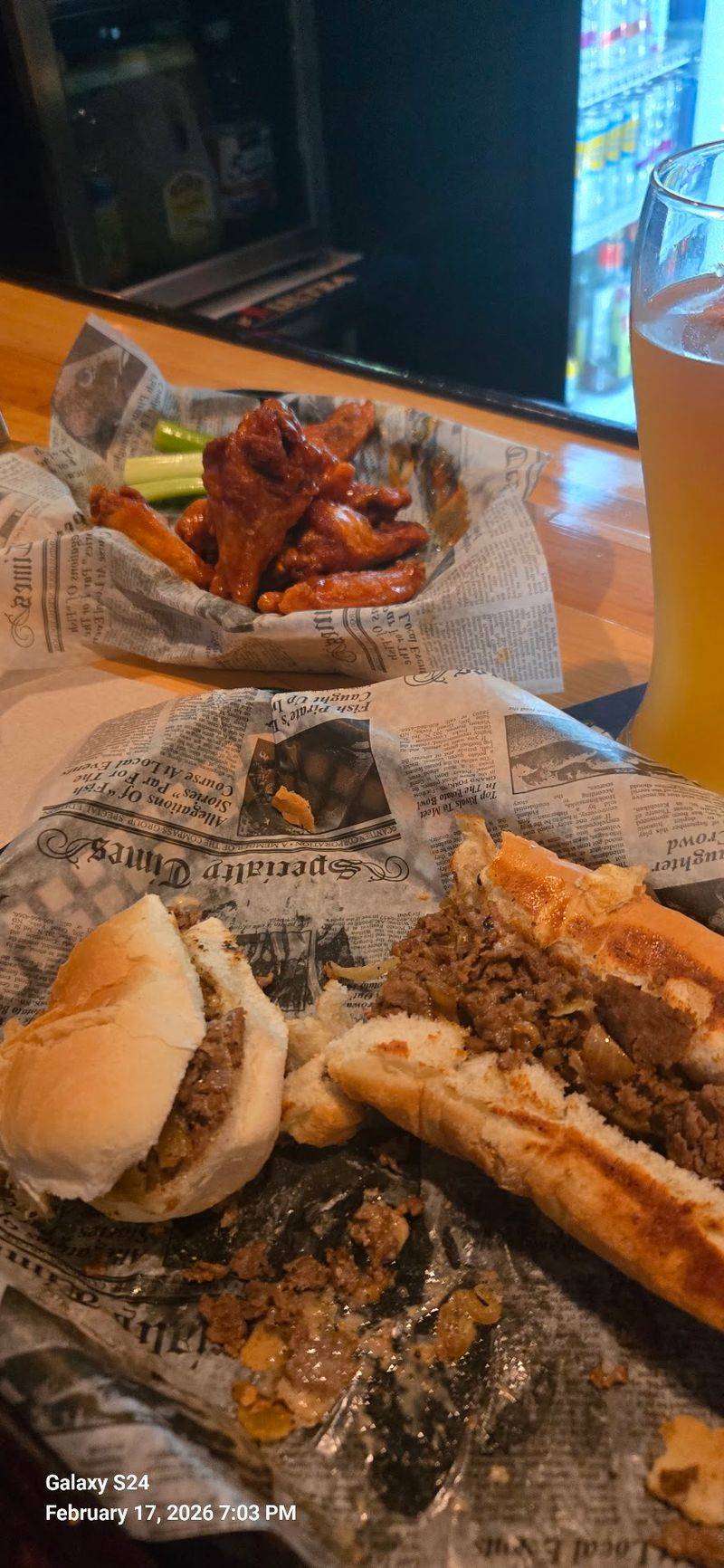 Wing Night, Priced by the Piece