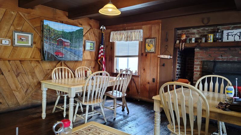 Wood Walls, a Fireplace, and an Old West Streak