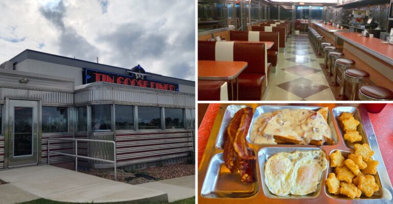 Inside The Tin Goose Diner In Port Clinton, A 1950s Prefab Diner Still Feels Brand New