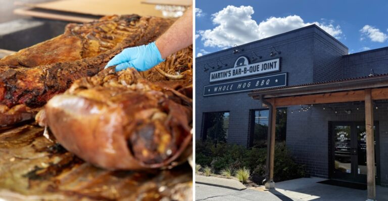 Seven Tennessee Pit Stops Where The Barbecue Smoke Rises From Wood-Fired Pits Out Back