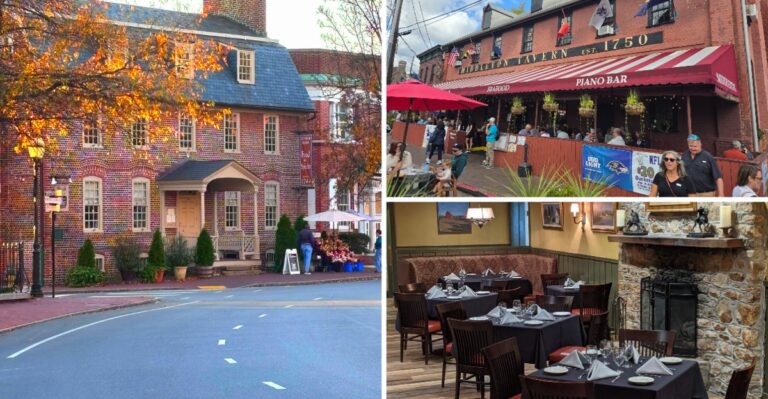 Cold Nights Call For These 7 Maryland Taverns With Crackling Fireplaces And Hearty Plates