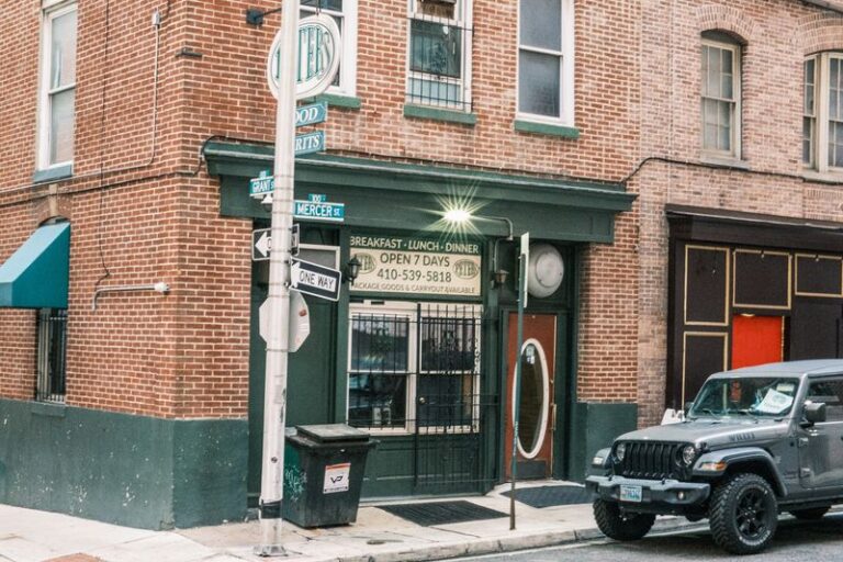 Locals Duck Down A Baltimore Cobblestone Alley For Old Bay Wings At This Old-School Maryland Dive