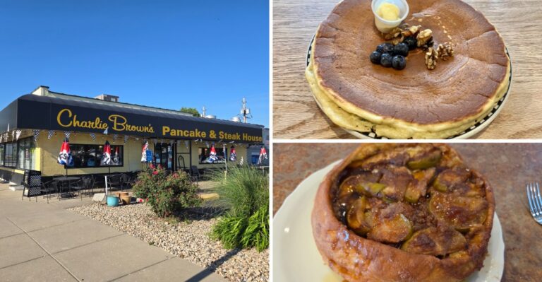 Hoosier Breakfast Fans Say These 8 Indiana Cafes Make Pancakes Bigger Than The Plate