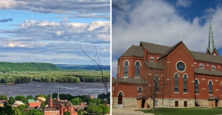 Tucked Into Iowa’s Bluff Country, Guttenberg Is Where People Slow Down Beside The Mississippi