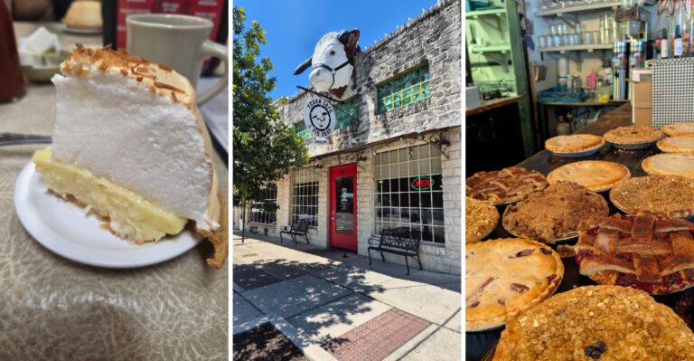 Seven Texas Small-Town Cafes Where Homemade Pie Comes Out Warm Every Morning