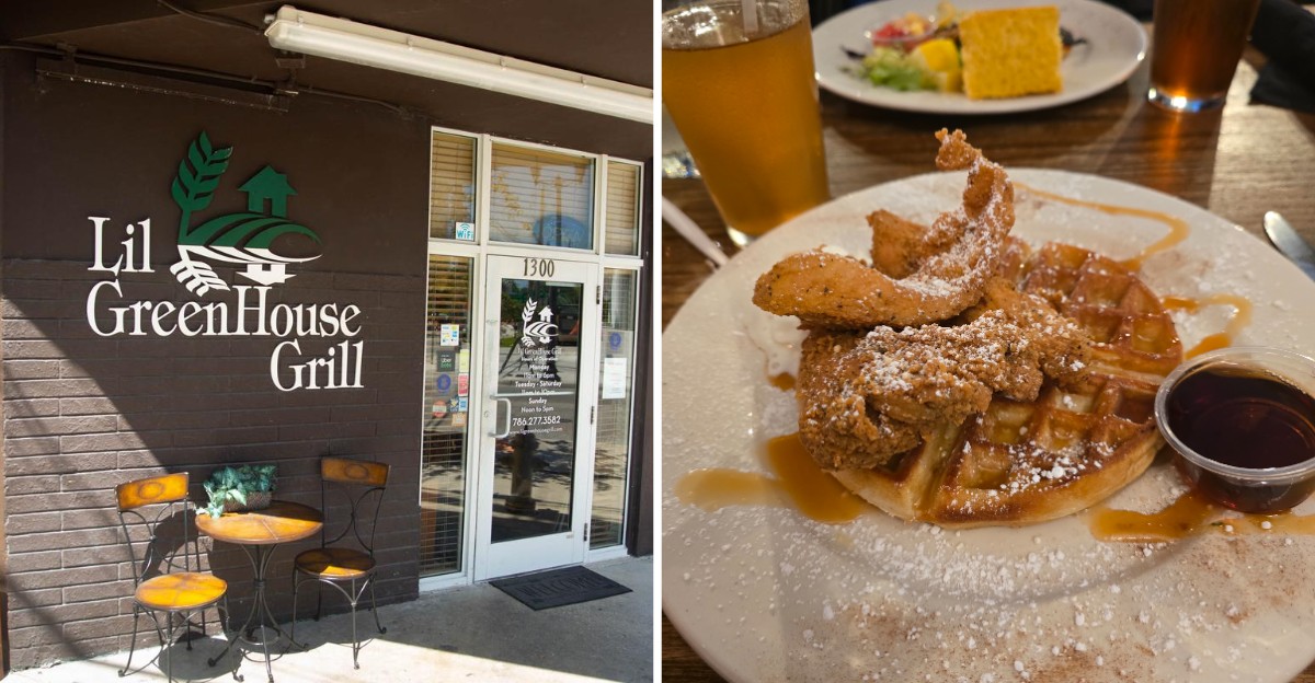 This Miami, Florida Soul Food Spot Serves Chicken And Waffles With A Side Of Live Music
