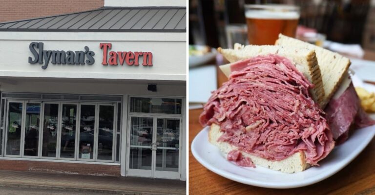 Slyman’s Tavern in Independence, Ohio Serves Up the Family’s Famously Towering Corned Beef Sandwiches