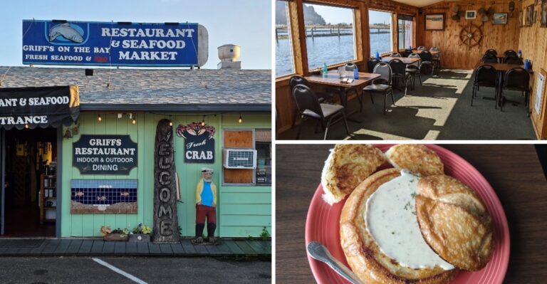 Crab Cakes, Chowder And A Bay View Keep Locals Returning To This Winchester Bay Restaurant