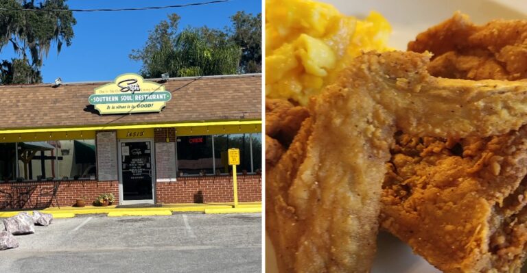 Locals Swear By The Fried Chicken At This Black-Owned, Cafeteria-Style Florida Soul Food Spot