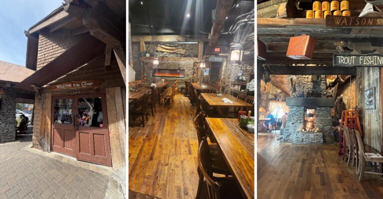Up In The Smokies, Crockett’s Breakfast Camp Serves Hotcakes In A Frontier Lodge Setting
