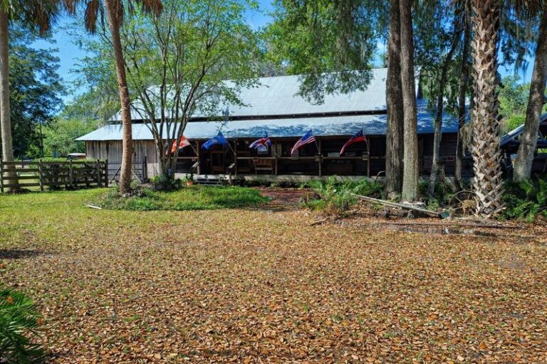 Picture Sitting On A Porch In Micanopy, The Tiny Town Time Seems To Have Skipped