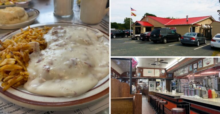 Cold Mornings Feel Better At These 7 Maryland Diners Serving Creamed Chipped Beef On Toast