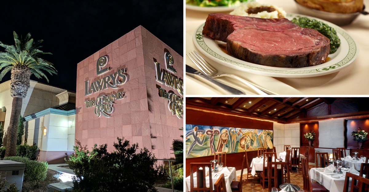 Nevada Steak Lovers Get Prime Rib Carved Tableside At This Art Deco Las Vegas Dining Room