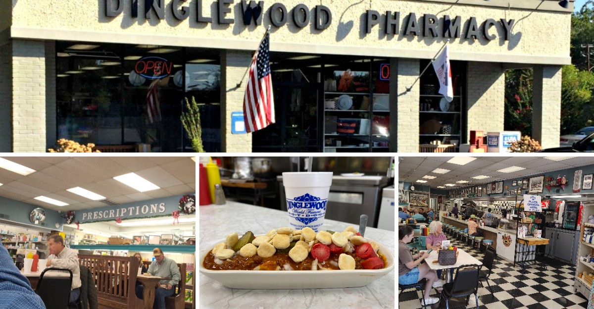 Order The Scrambled Dog At Dinglewood Pharmacy In Columbus, Georgia, Where The Lunch Counter Still Rules
