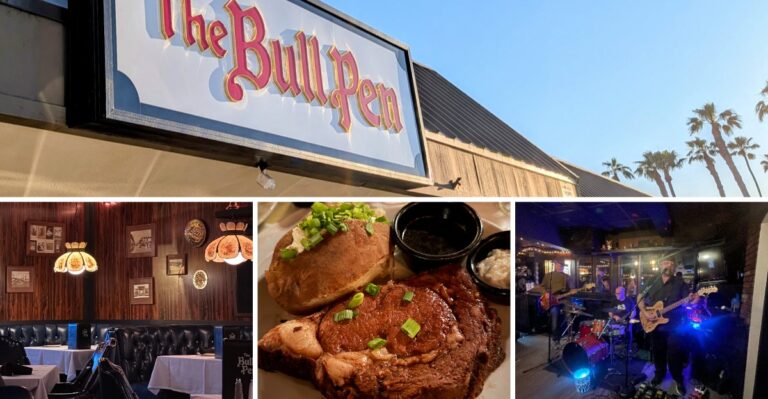 This Old-School California Steakhouse Still Feels Like The Rat Pack Era, Right Down To The Leather Booths