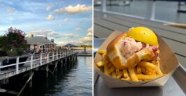 New Yorkers Drive Out To Long Island For The Lobster Rolls At This Harborside Clam Shack