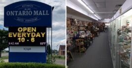 Aisle After Aisle Of Collectible-Filled Cases Await Treasure Hunters At This Massive New York Antique Mall