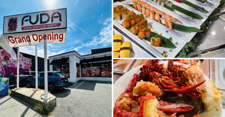 Massachusetts Seafood Lovers Keep Piling Their Plates With Ginger-Scallion Lobster At This Boston Buffet